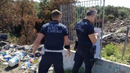 Polizia Locale sequestro Castel Romano